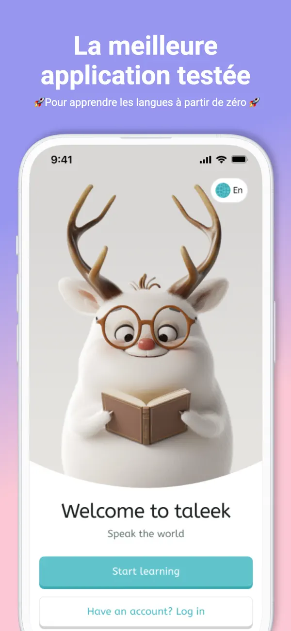 Screenshot #1 pour Taleek - تعلم اللغة الفرنسية