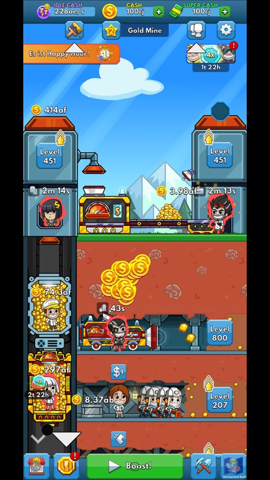 #4. Idle Miner Tycoon: Money Games (iOS) Podle: Kolibri Games GmbH