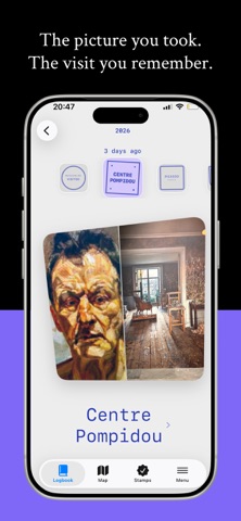 Logbook - Museum Log iPhone screenshot