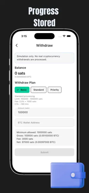 BTC Miner: Idle Cloud Mining screenshot 4