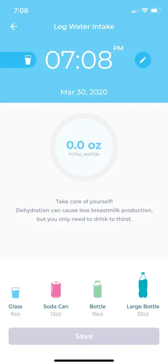 Lansinoh Smartpump 2.0 App : capture d’écran 6 sur 10