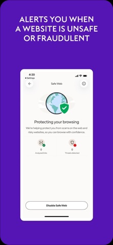 BT Cyber Threat Protect iPhone screenshot