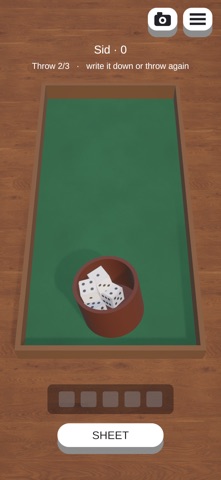 Jamb Dice Game: dice-o-matic screenshot 1