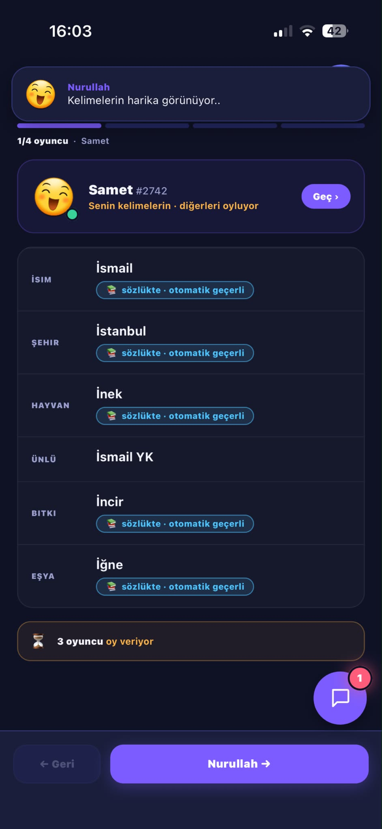 İsim Şehir Online screenshot 7