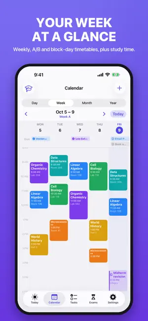 Class Schedule & Planner screenshot 2