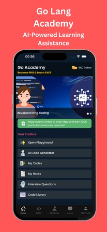 Learn Go: Backend Coding Screenshot 1 of 8