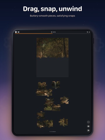 Cuzzles: Photo Jigsaw Puzzles iPad screenshot