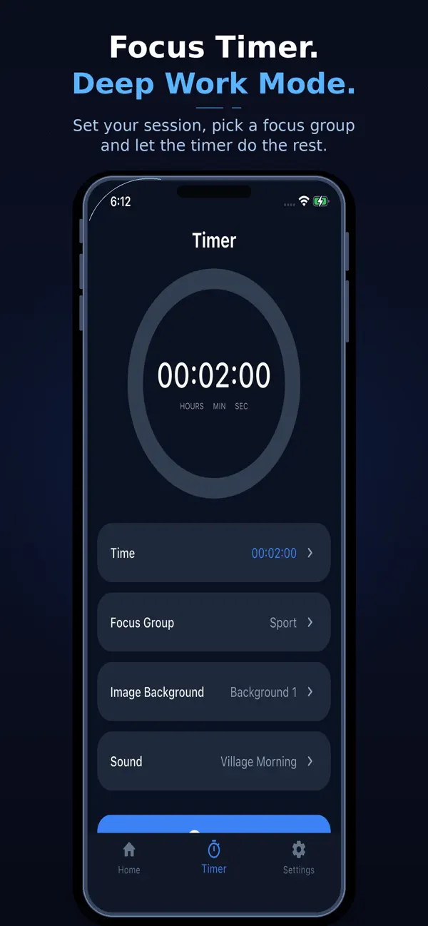 Screenshot #3 pour Focus Lock: Limit Screen Time