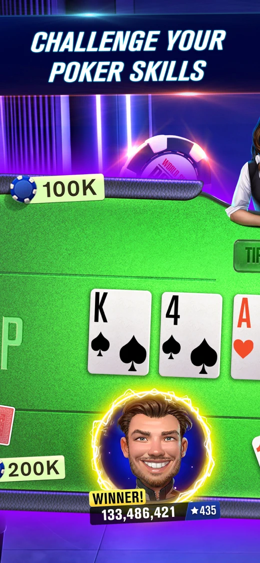 WSOP Texas Holdem Poker Game screenshot 2