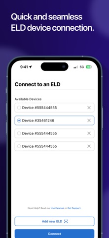 D-ELD: Compliance for Drivers Screenshot 4 of 10