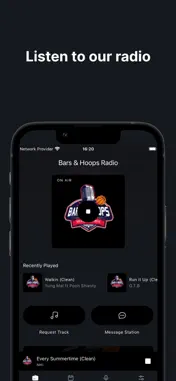 Bars & Hoops Radio screenshot 1