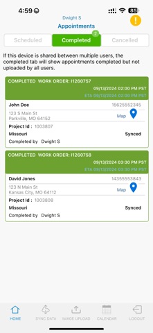 DR Field App Screenshot 10 of 10