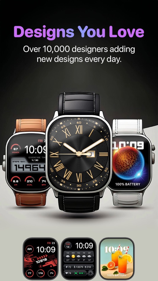 #2. Watch Faces - WatchMaker (iOS) بواسطة: Watch Faces & Widgets