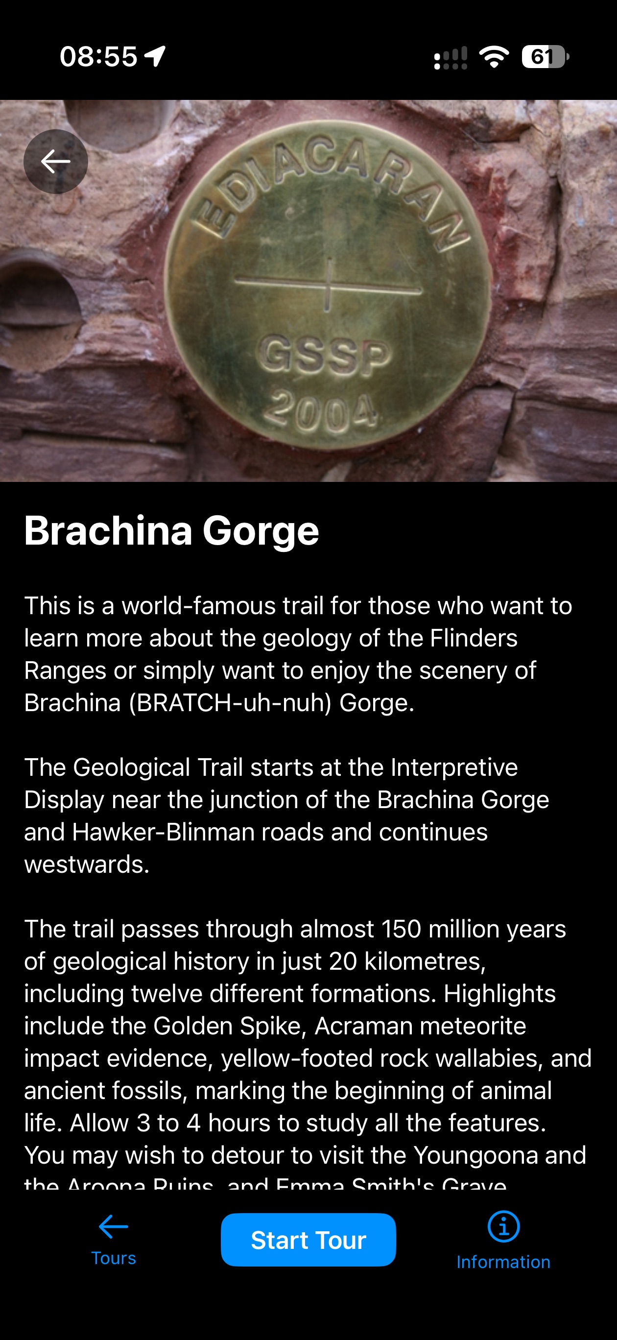 Screenshot 4 of Guide to the Flinders Ranges