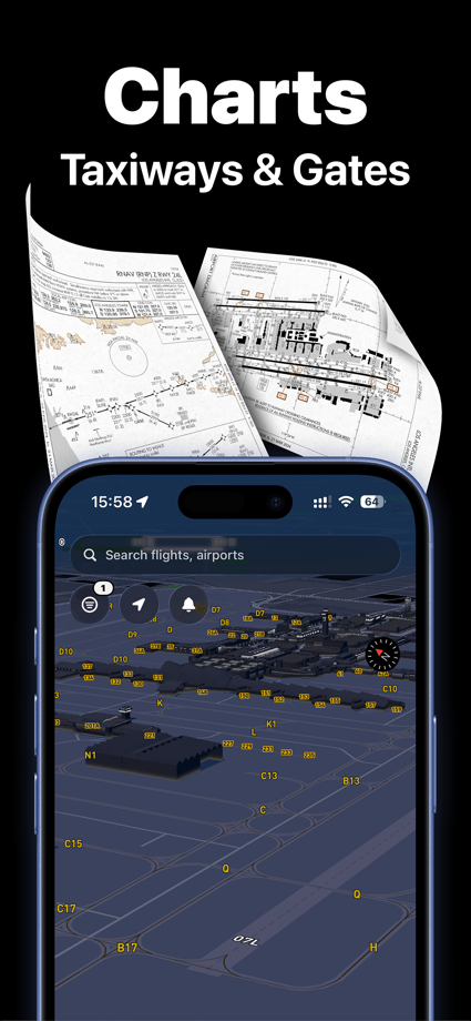 FlightDeck - Flight Tracker 的 App Store 截图 6