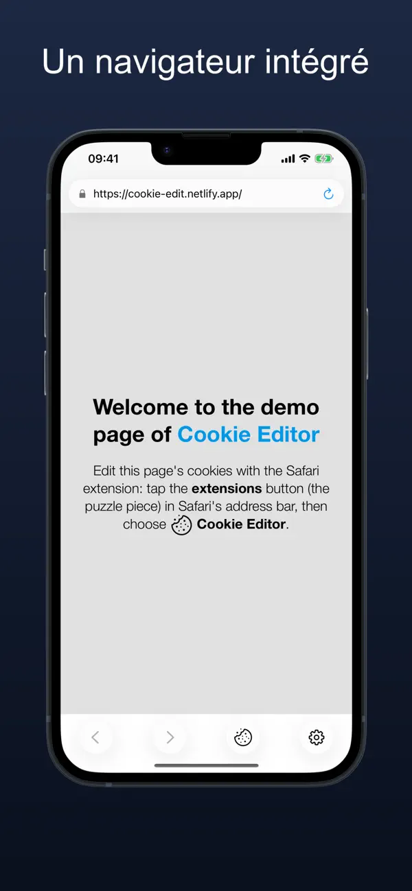 Screenshot #2 pour Éditeur de cookies