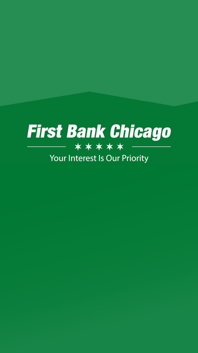 First Bank Chicago Personal Screenshot