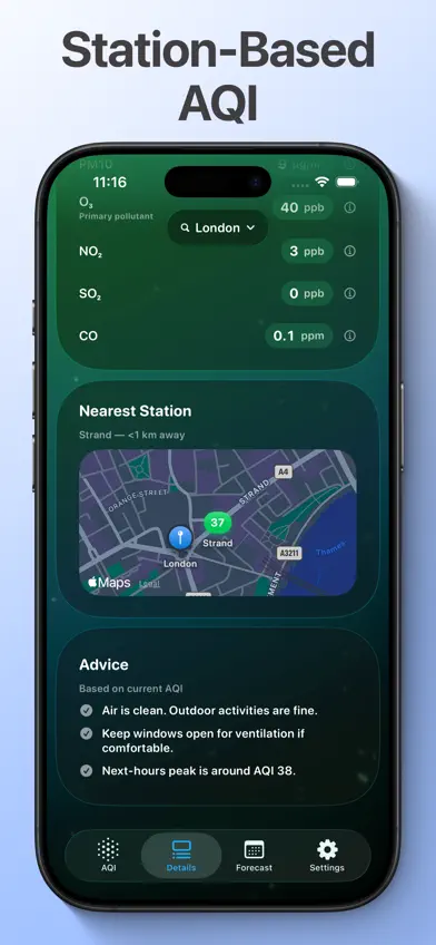 Air Quality Index Deluxe screenshot 2