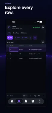Datark: Database & SSH screenshot 2