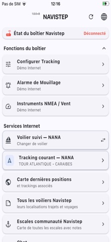 Navistep screenshot 1
