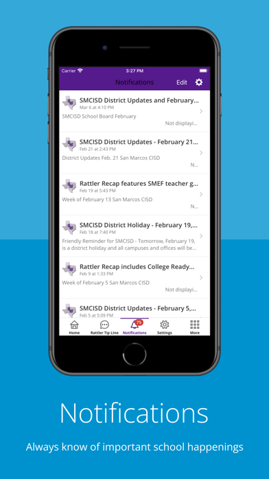 San Marcos CISD Screenshot