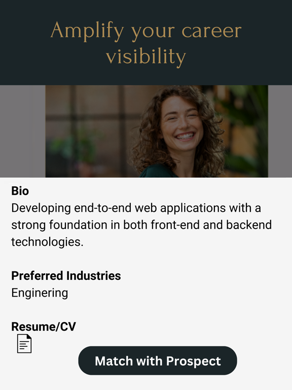 SponsHer iPad screenshot 2 - Social Networking app