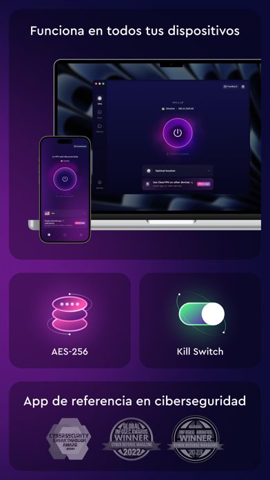 ClearVPN - VPN Rápida y Segura