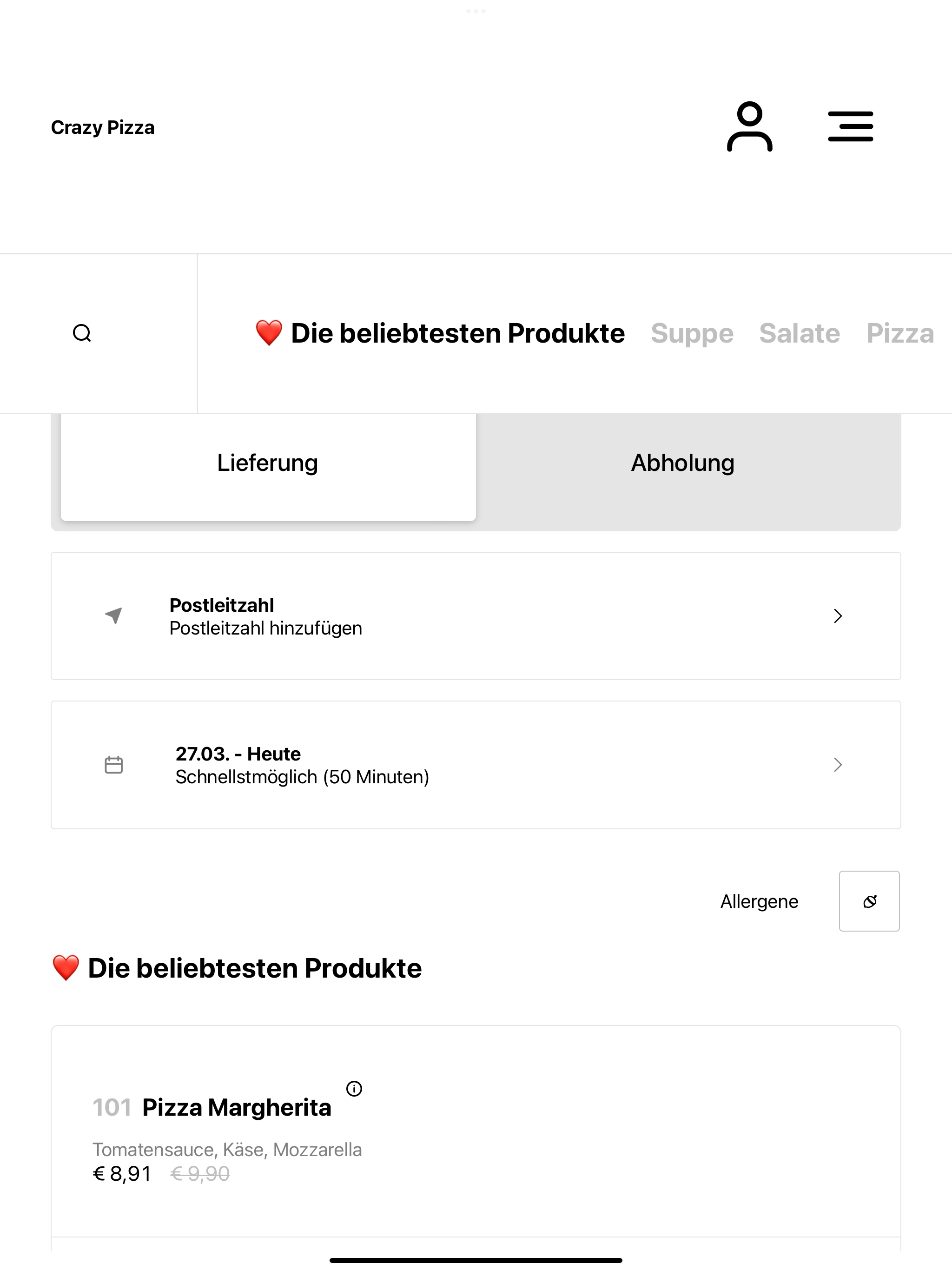 Crazy Pizza Wien screenshot 7
