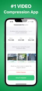 Compress Videos: Free Up Space screenshot #1 for iPhone