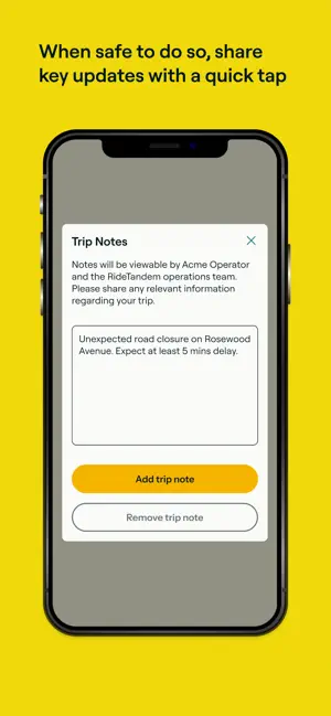 RideTandem Driver screenshot 4