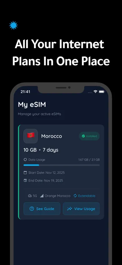 Simlio - Travel eSIM & Data screenshot 3