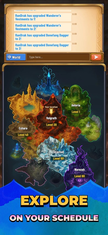 Rangard: Idle MMORPG screenshot 7