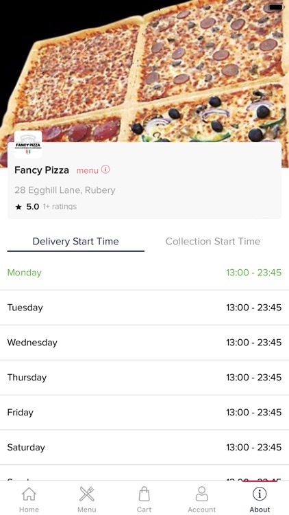 Fancy Pizza Online
