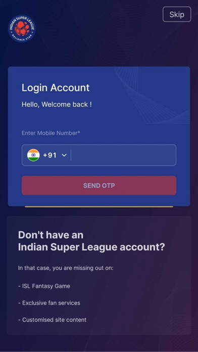 Indian Super League Official Screenshot