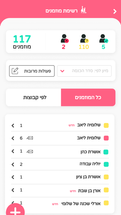 Screenshot 4 of מאורסים מאורסות - ארגון חתונה App