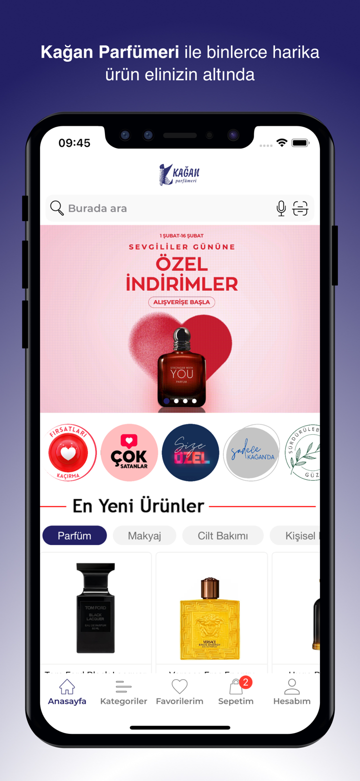 Kağan Parfümeri screenshot 1