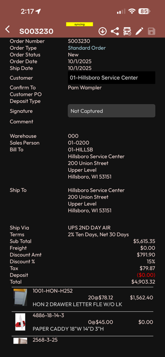 Endpoint Mobile Sales Screenshot 7 of 8