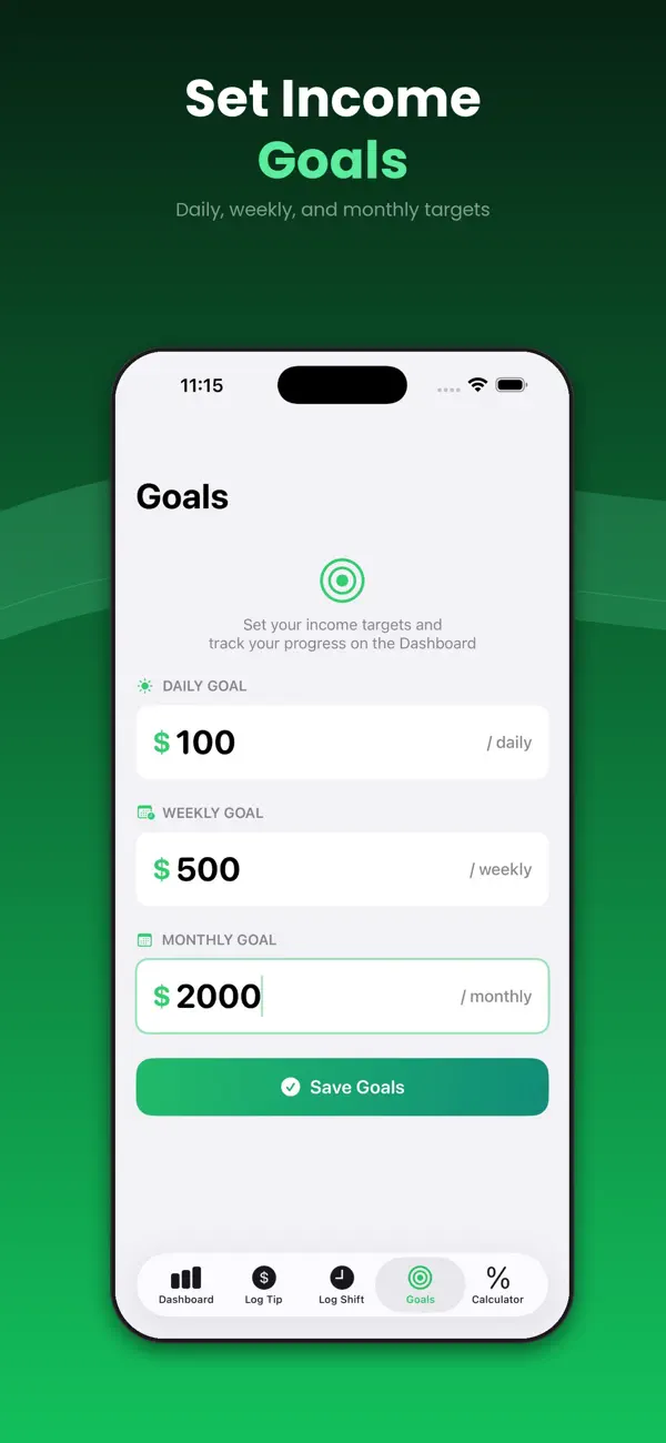 #4. TipJar - Tip & Shift Tracker (iOS) Ved: Nerijus Tamosauskas