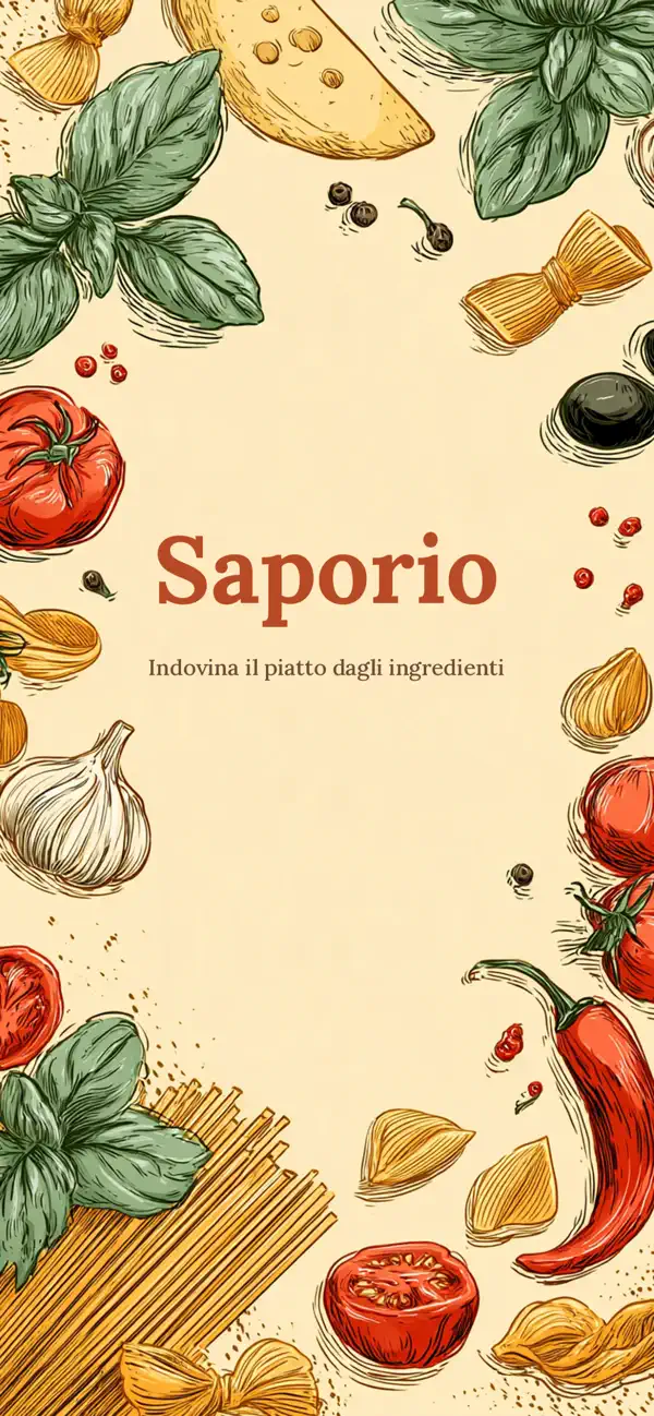 Schermata 1 di Saporio - Quiz cucina italiana