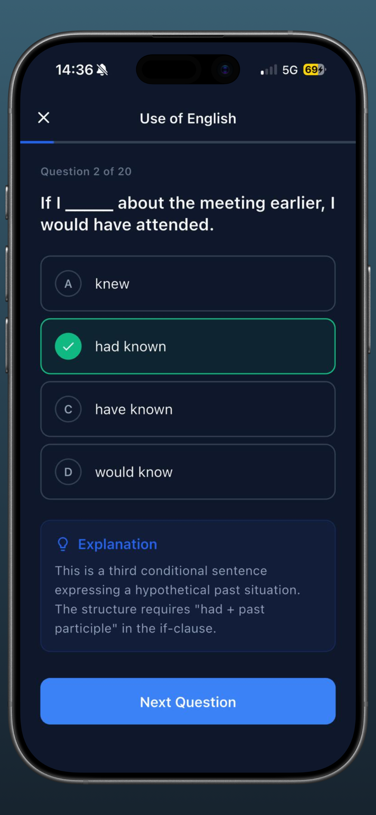 LevelUp English B2 screenshot 4