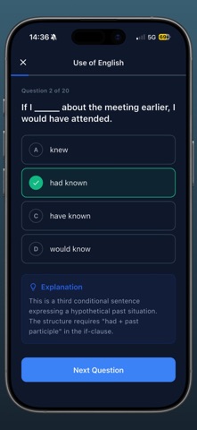 LevelUp English B2 screenshot