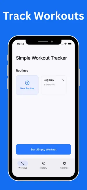 Simple Workout Tracker: Gym screenshot 2