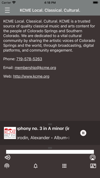 Classical KCME app screenshot 3