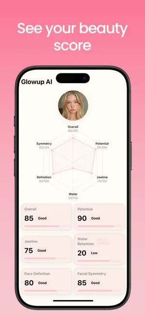 Glowup AI - Improve your face screenshot 2