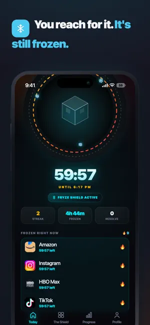 Fryze - App Blocker & Focus screenshot 2