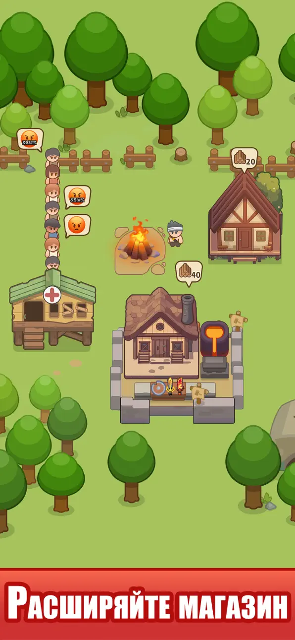 Idle Weapon Shop iOS Mod IPA screenshot 4 - iOS game interface