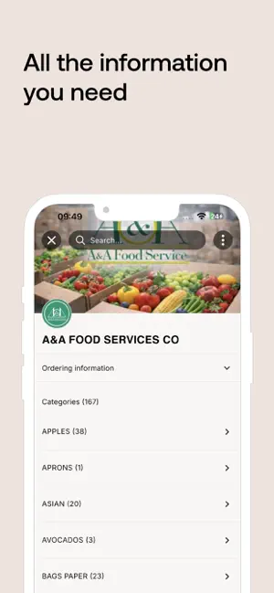 A&A Food Service screenshot 4