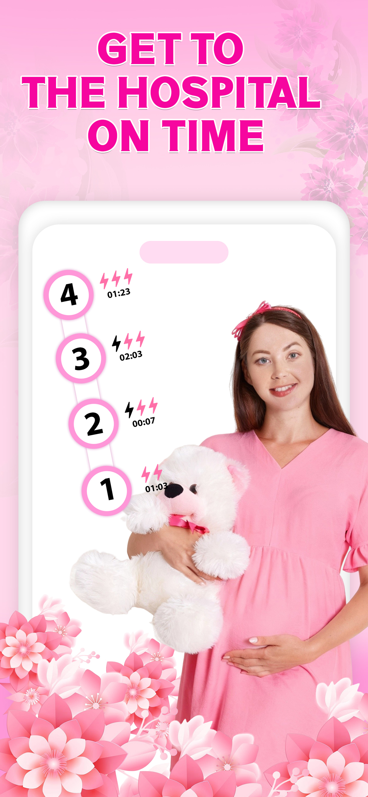 Contraction Timer for Birth screenshot 4