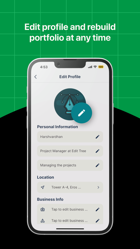 #8. eFolio : Portfolio Maker (iOS) 由: CreativeThinkers