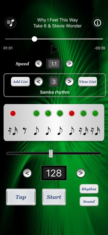Metronome with Player Screenshot 2 of 4